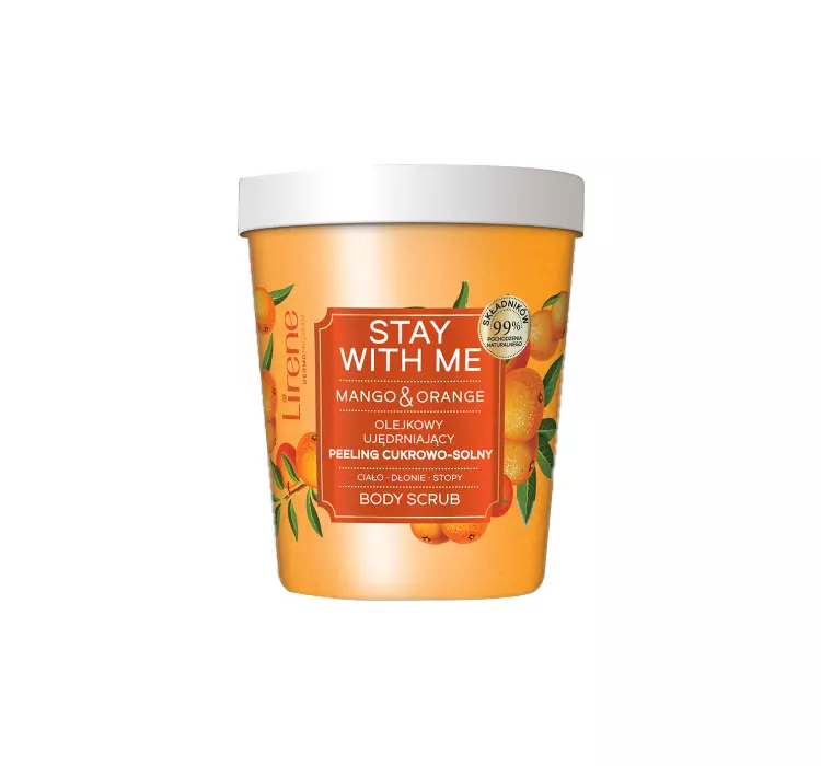 Lirene - STAY WITH ME - Body Scrub - Olejkowy, ujędrniający peeling cukrowo-solny - 200 g