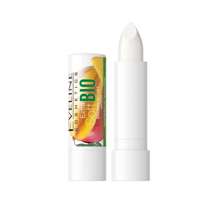 EVELINE EXTRA SOFT BIO PIELĘGNUJĄCA POMADKA DO UST MANGO