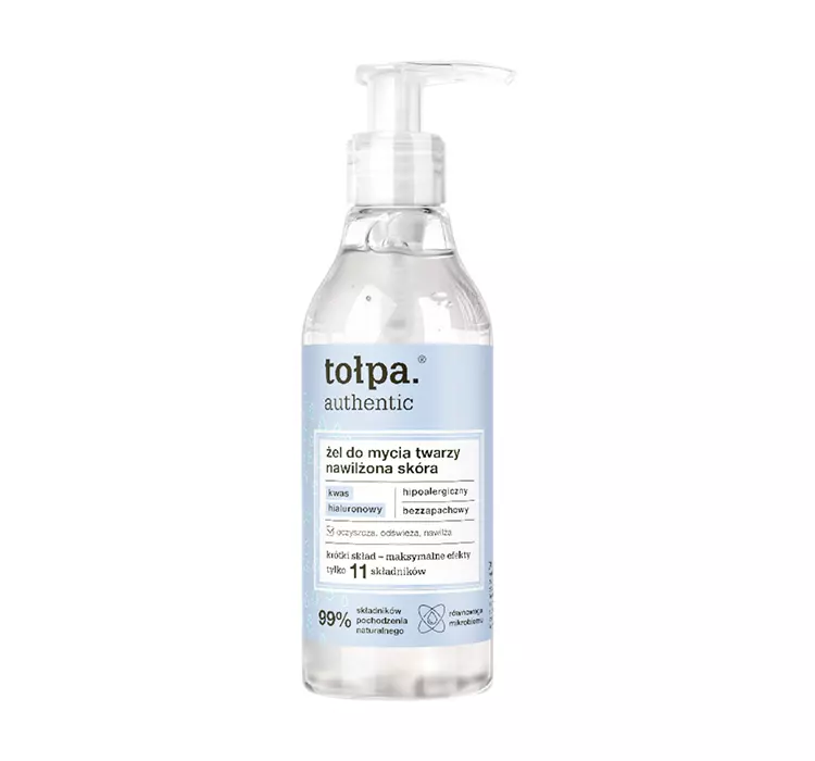żel do mycia twarzy nawilżona skóra, 195 ml