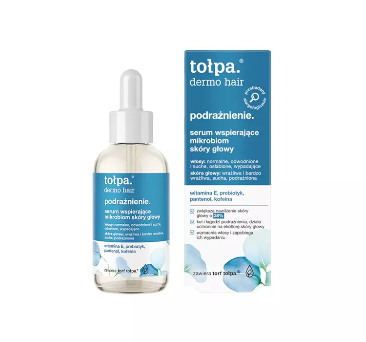 Tołpa Dermo Hair Podrażnienie Serum wspierające mikrobiom skóry głowy 75 ml