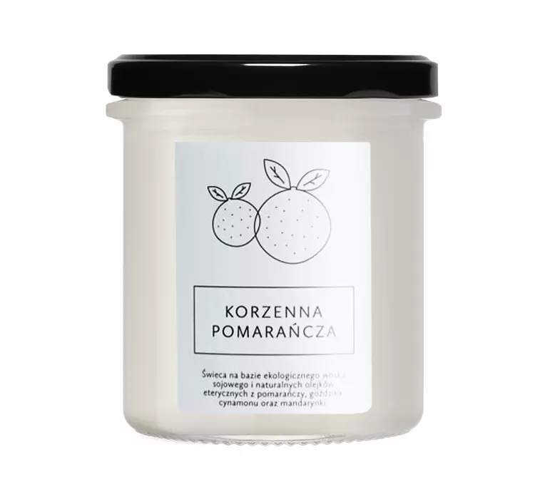 HAGI COSMETICS Świeca sojowa - Korzenna Pomarańcza 230g HAGI