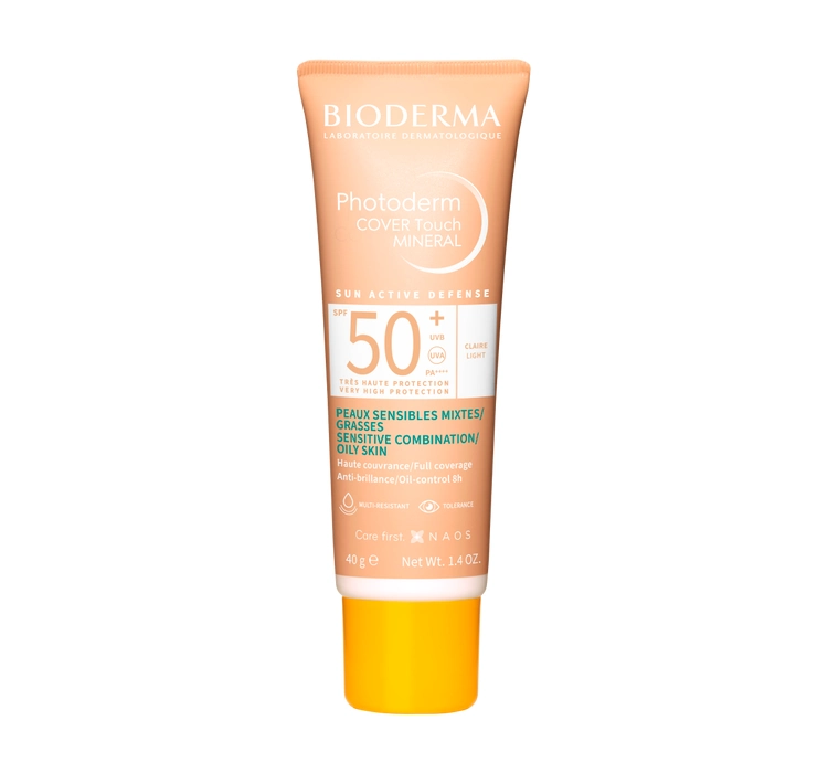 Bioderma Photoderm Cover Touch Mineral SPF50+ Jasny 40g