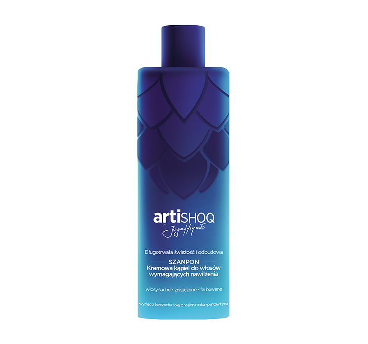 ArtiSHOQ Kremowa Kąpiel - Szampon do włosów wymagających nawilżenia 200 ml