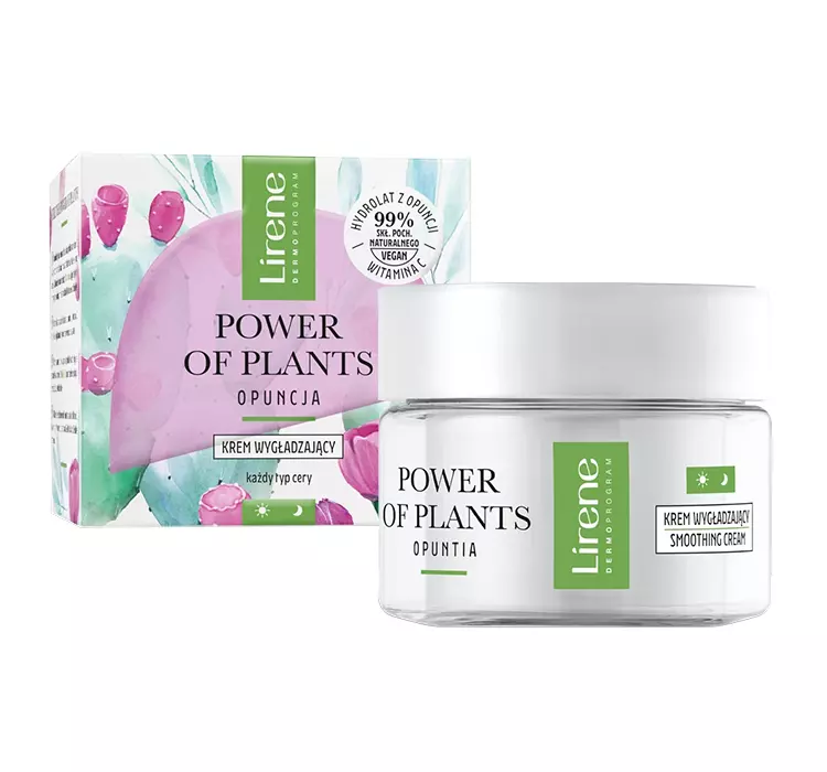 Lirene Power Of Plants Opuncja Krem wygładzający 50ml