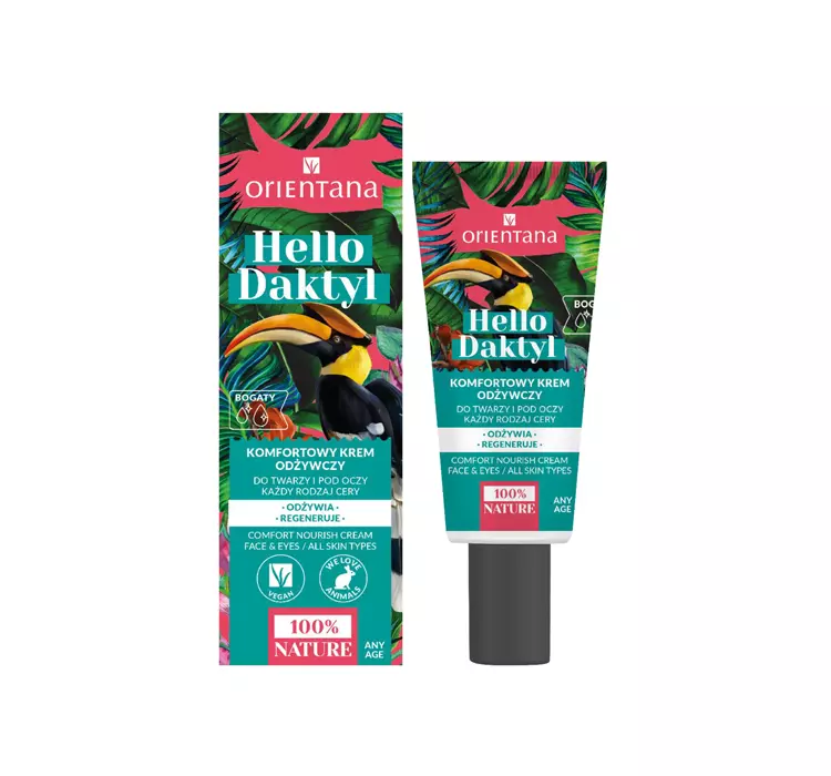 Orientana Hello Daktyl Komfortowy krem odżywczy 40 ml