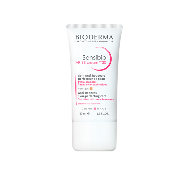 Bioderma Sensibio AR BB cream - krem BB maskujący zaczerwiernienia dla skóry wrażliwej i naczynkowej spf30 40 ml