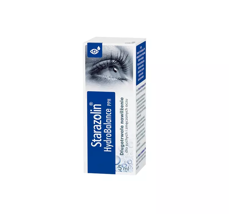 Polpharma ZAKŁADY FARMACEUTYCZNE SA Starazolin Hydrobalance krople do oczu 5ml