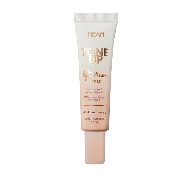 Hean Tone Up lekki krem tonujący SPF15 T01 Light 30ml