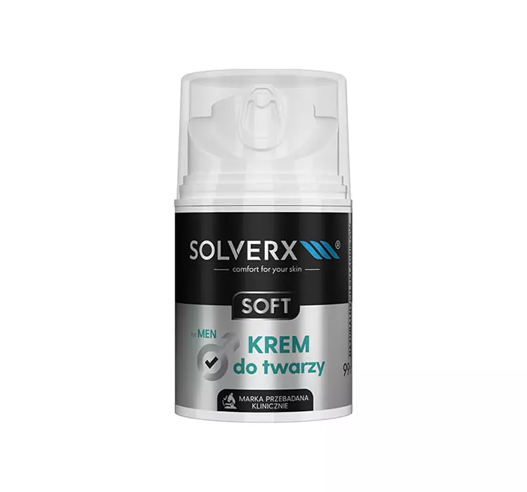 Solverx Soft krem do twarzy dla mężczyzn 50ml