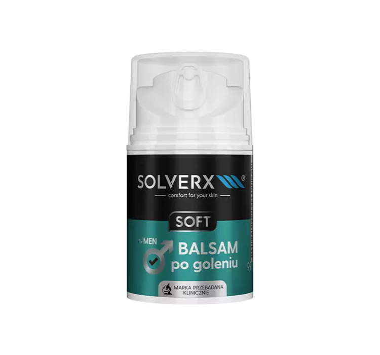 Solverx Soft balsam po goleniu dla mężczyzn 50ml