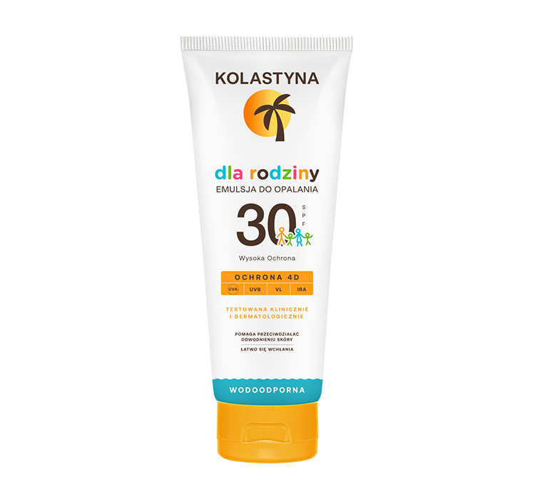 Kolastyna emulsja do opalania SPF30 family 250ml