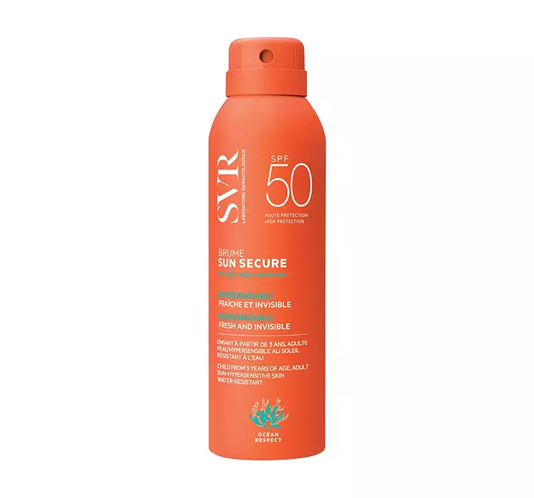 FILORGA POLAND SP. Z O.O. SVR SUN SECURE Brume SPF50+ Odświeżająca, biodegradowalna mgiełka ochronna - 200 ml
