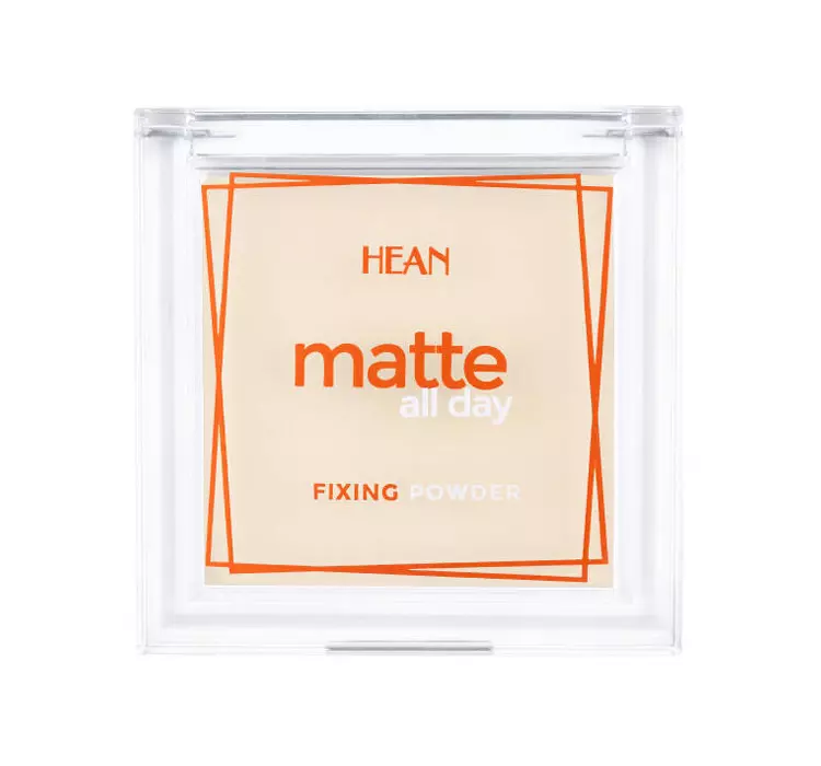 HEAN - Matte All Day - Fixing Powder - Matujący puder do twarzy - 9 g - 50 SOFT BEIGE