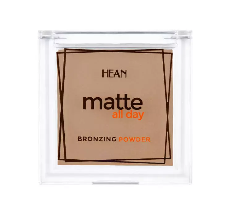 HEAN - Matte All Day - Bronzing Powder - Puder brązujący - 9 g - 56 BAHAMA SUN