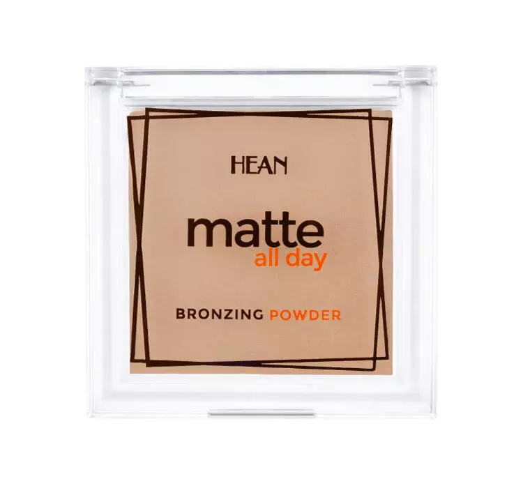 HEAN - Matte All Day - Bronzing Powder - Puder brązujący - 9 g - 55 JAMAICA SUN