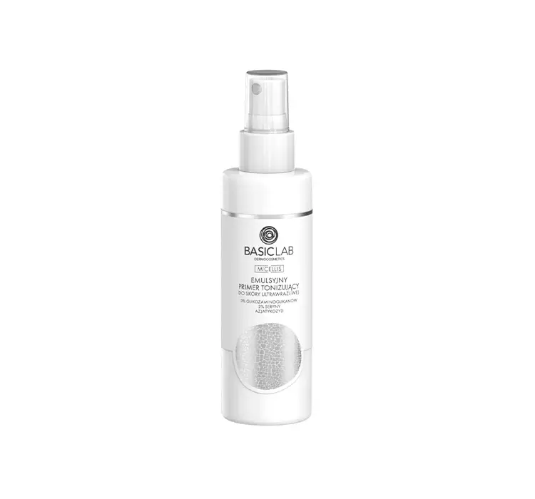 BasicLab Micellis emulsyjny primer tonizujący do skóry ultrawrażliwej 150ml