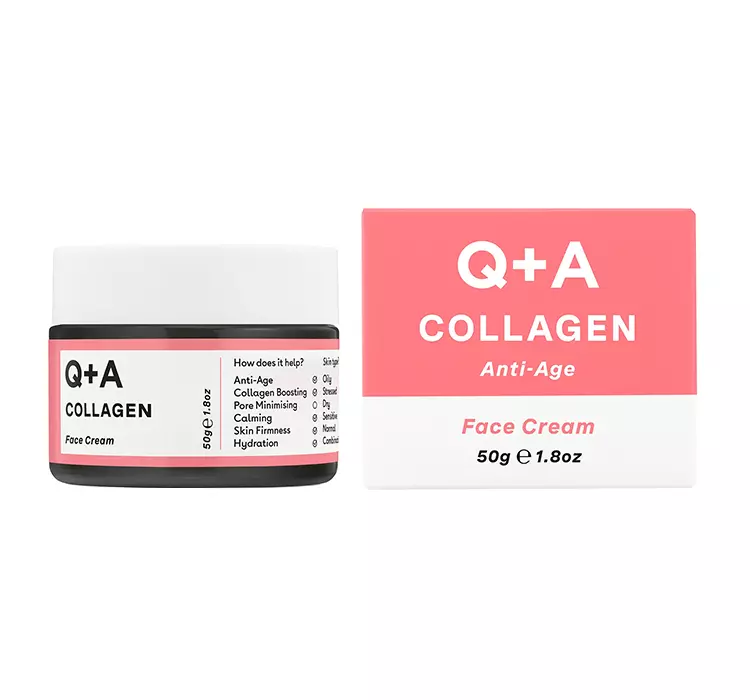 Q+A Q+A Collagen krem do twarzy na dzień 50 g