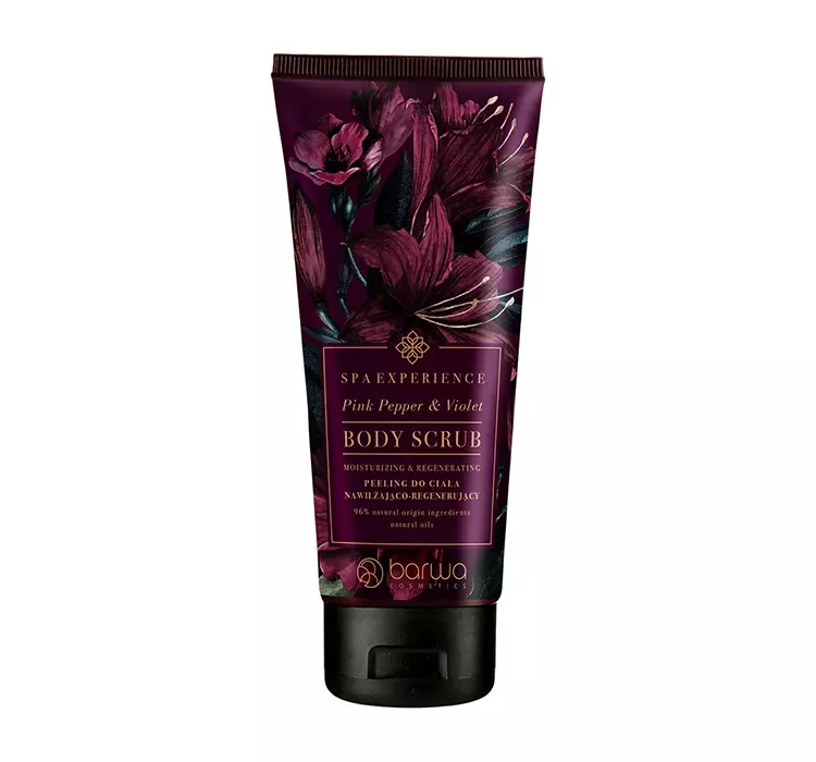 BARWA Spa Experience Peeling Do Ciała Pink Pepper & Violet 180ml