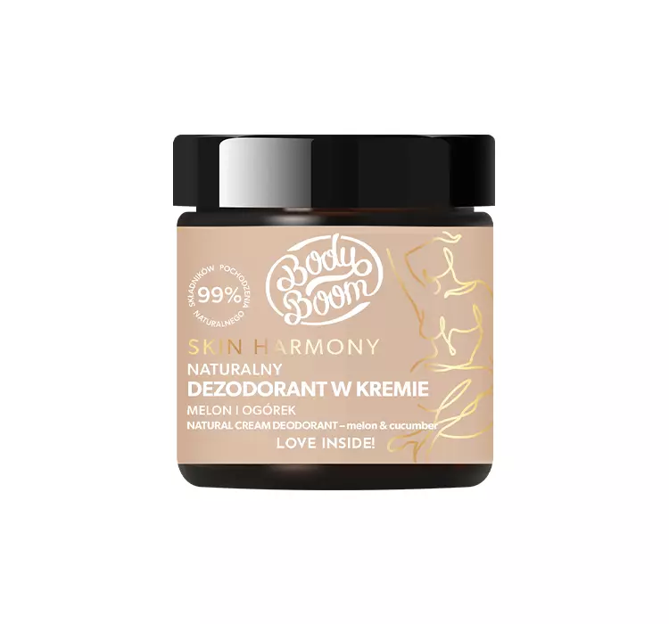 Naturalny dezodorant w kremie - melon i ogórek skuteczny pomocnik