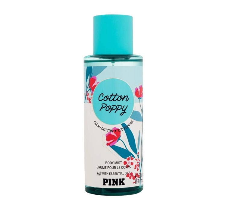 Victoria´s Secret Pink Cotton Poppy spray do ciała 250 ml dla kobiet