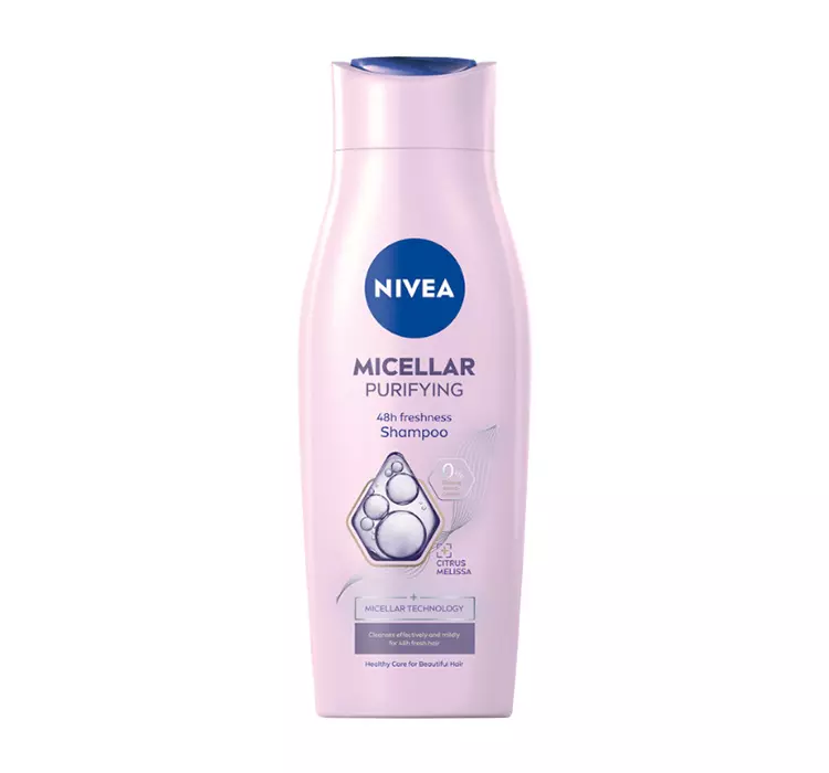 NIVEA Micellar Purifying Szampon micelarny oczyszczający, 400ml