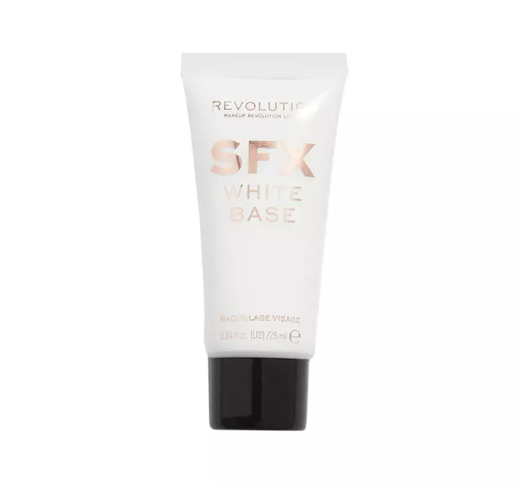 Makeup Revolution MAKEUP REVOLUTION - CREATOR REVOLUTION - SFX WHITE BASE - FACE PAINT - Płynna farba do twarzy - 25 ml
