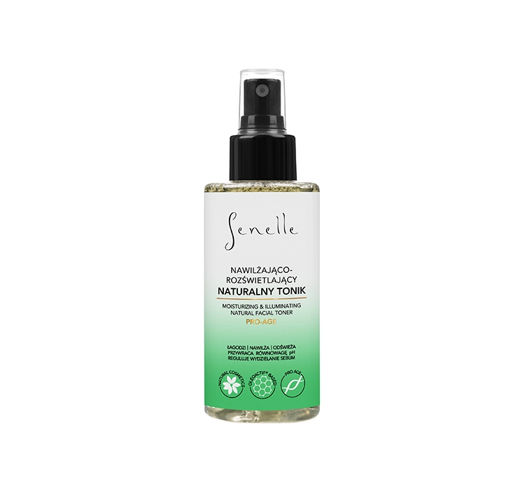 Senelle Moisturizing and Brightening Natural Face Tonic Nawilżająco - rozświetlający naturalny tonik do twarzy 150 ml
