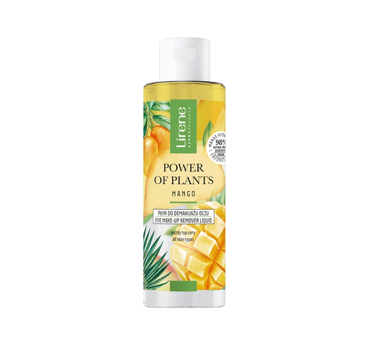 Lirene Power of Plants płyn do demakijażu oczu Mango 145ml
