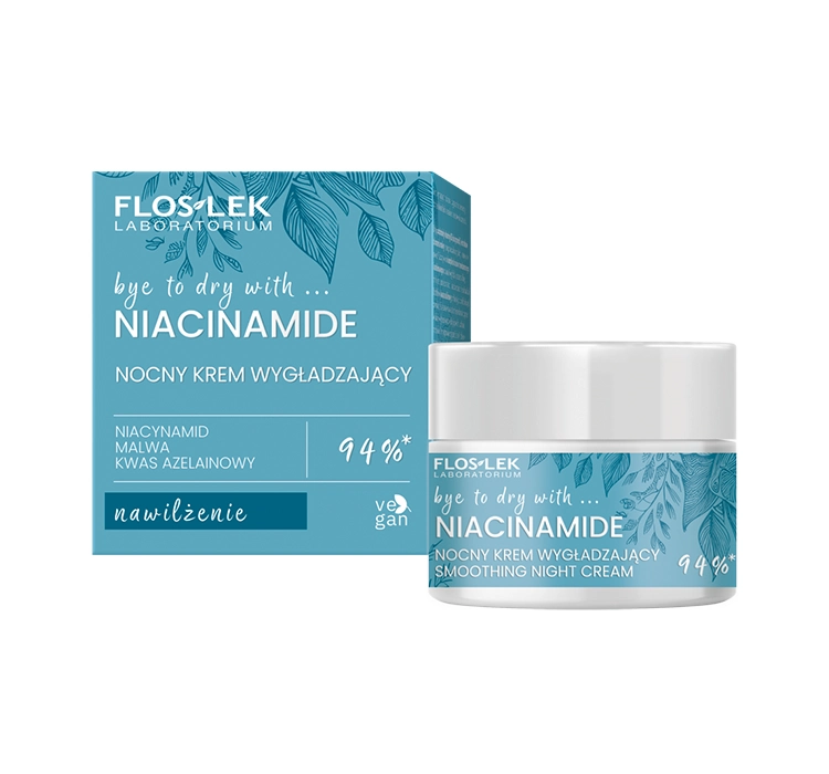 Floslek Niacinamide nocny krem wygładzający 50ml