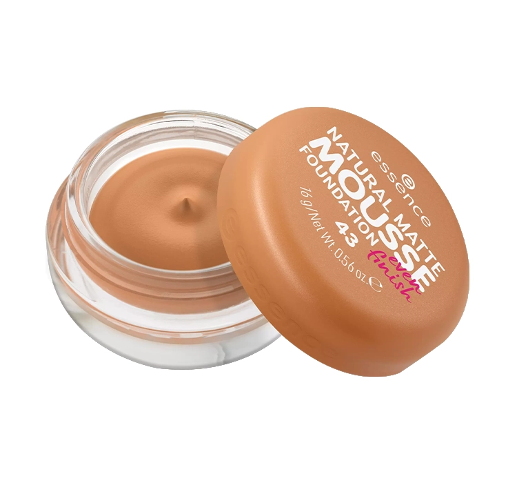 ESSENCE NATURAL MATTE MOUSSE PODKŁAD W MUSIE 43 16G