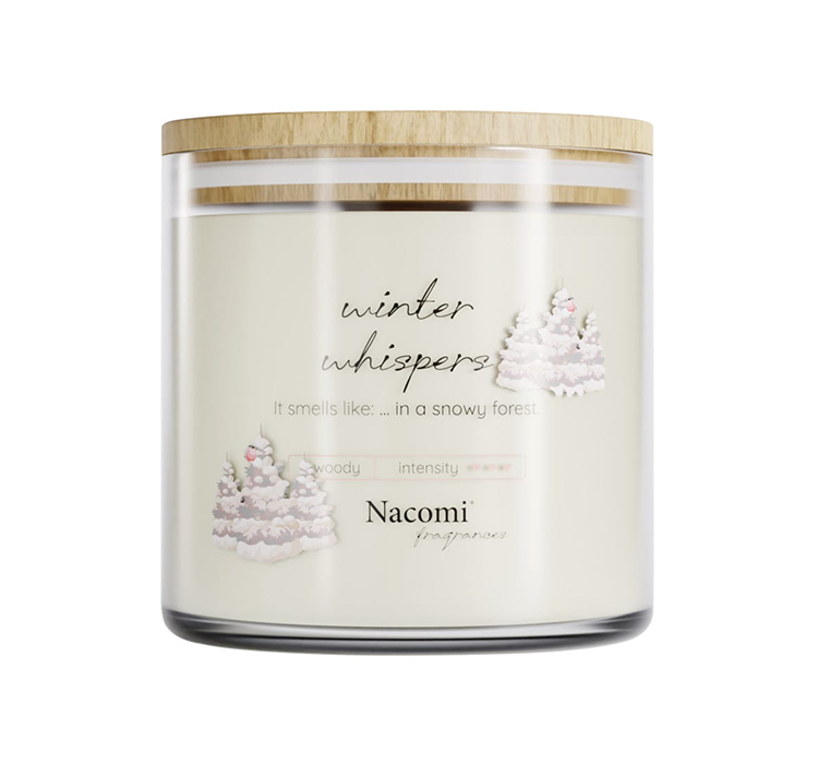 NACOMI FRAGRANCES SOJOWA ŚWIECA ZAPACHOWA WINTER WHISPERS 450G