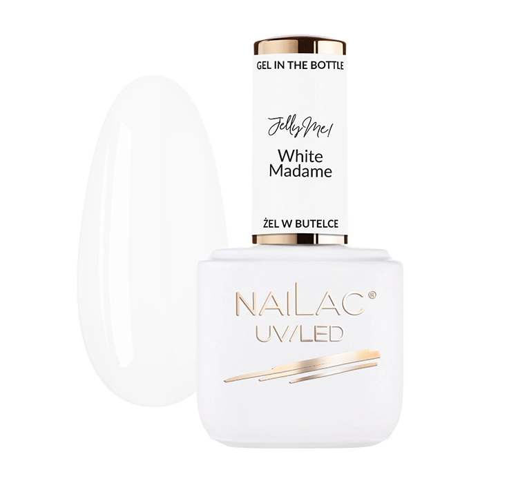 Nailac NAILAC Żel w butelce JellyMe! White Madame 7 ml NAI000510
