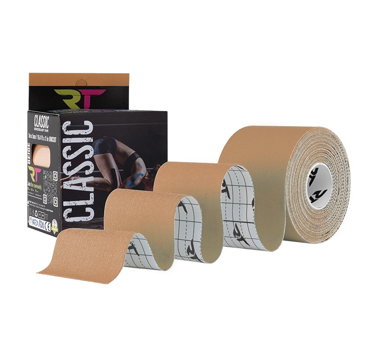 REA Tape Classic taśma kinesiology (beżowa)