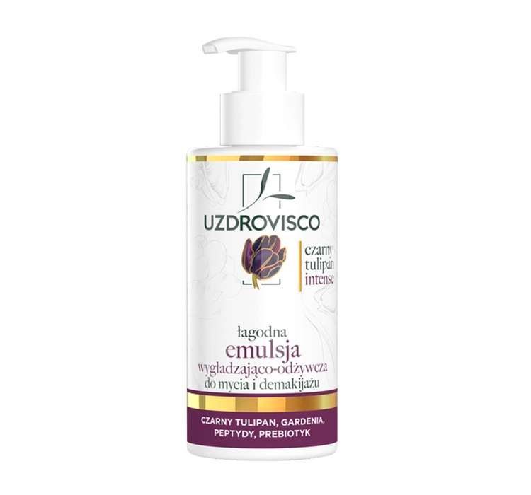 UZDROVISCO Czarny Tulipan Intense Emulsja Do Mycia Twarzy 150ml