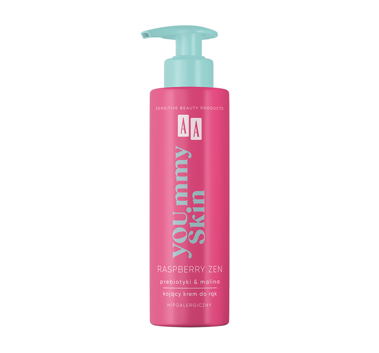 AA Yoummy Skin Raspberry Zen Kojący Krem Do Rąk 200ml