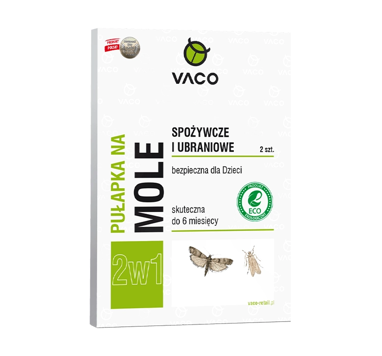 Vaco ECO PUŁAPKA NA MOLE KUCHENNE I UBRAN 2SZT DV51