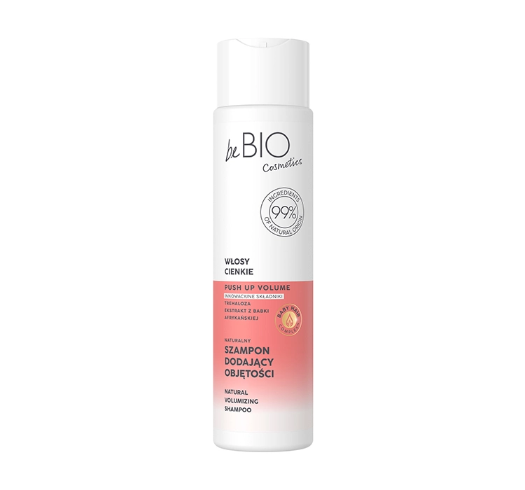 BE BIO EWA CHODAKOWSKA Naturalny szampon do włosów cienkich dodający objętości Baby Hair Complex, 300ml