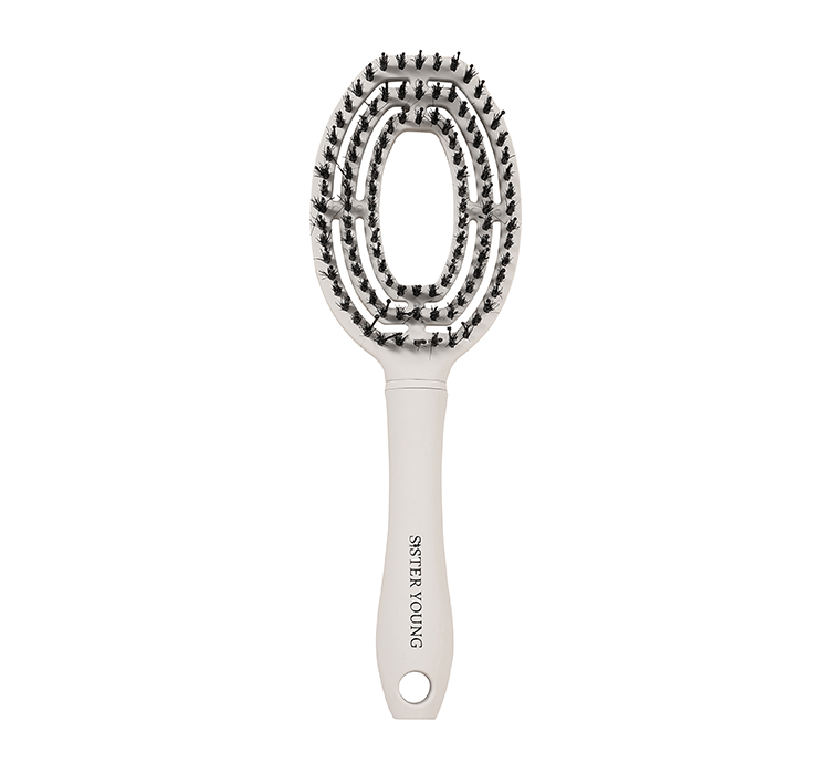 Sisteryoung Coco, Szczotka Do Włosów Biała Do Rozczesywania I Modelowania Włosów Prostych I Kręconych