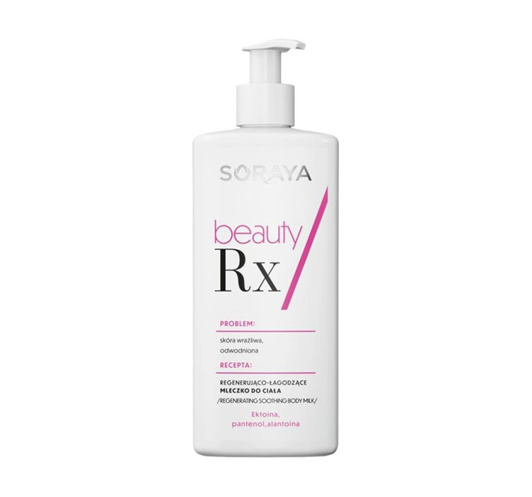 Soraya, Beauty Rx, Regenerująco-łagodzące mleczko do ciała, 250ml