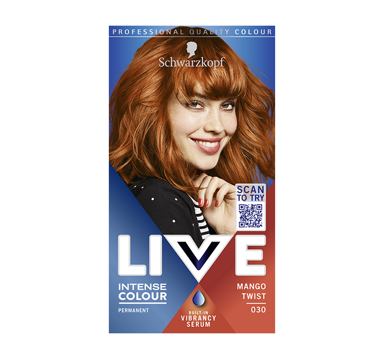 Schwarzkopf Live Intense Colour farba do włosów 030 Mango Twist