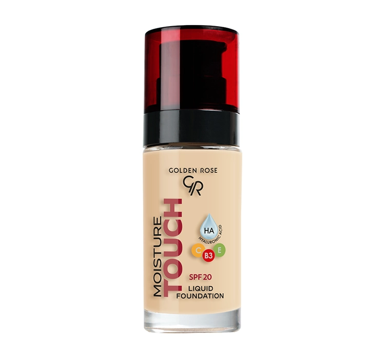 GOLDEN ROSE MOISTURE TOUCH NAWILŻAJĄCY PODKŁAD DO TWARZY SPF20 106 30ML