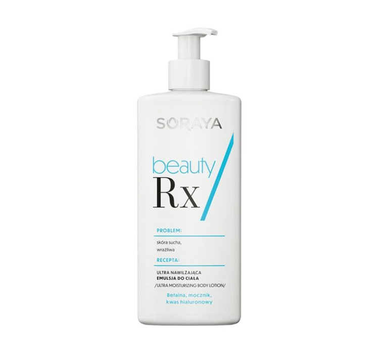 Soraya Beauty Rx, Ultra nawilżająca emulsja do ciała, 250ml