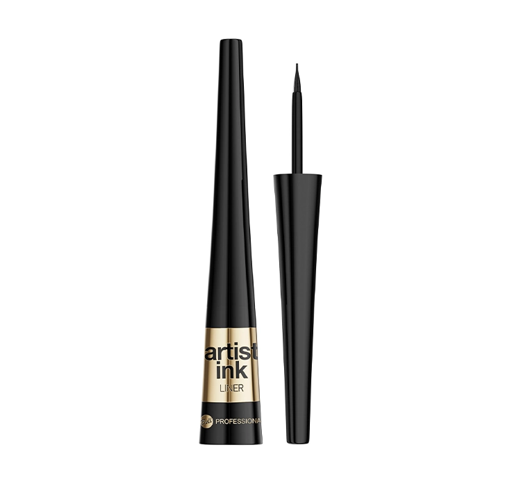 Bell Professional Artist Ink Liner precyzyjny eyeliner w płynie 01 Pro Black 3,9g