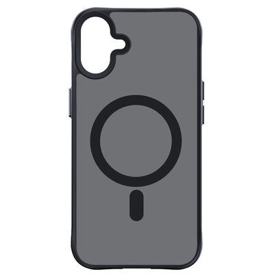 Etui 3MK Smoke Guardx MagCase do Apple iPhone 16 Czarny transparentny
