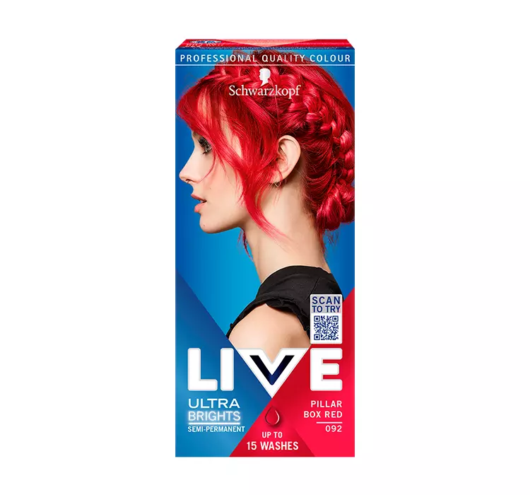 Schwarzkopf Color Live 92 ostra czerwień