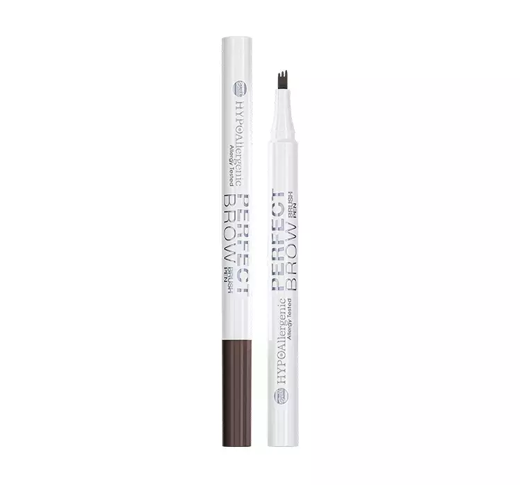 Bell HYPOallergenic Perfect Brow Brush Pen Flamaster do Brwi z Grzebyczkiem 2 Dark Blonde 6 ml 554868