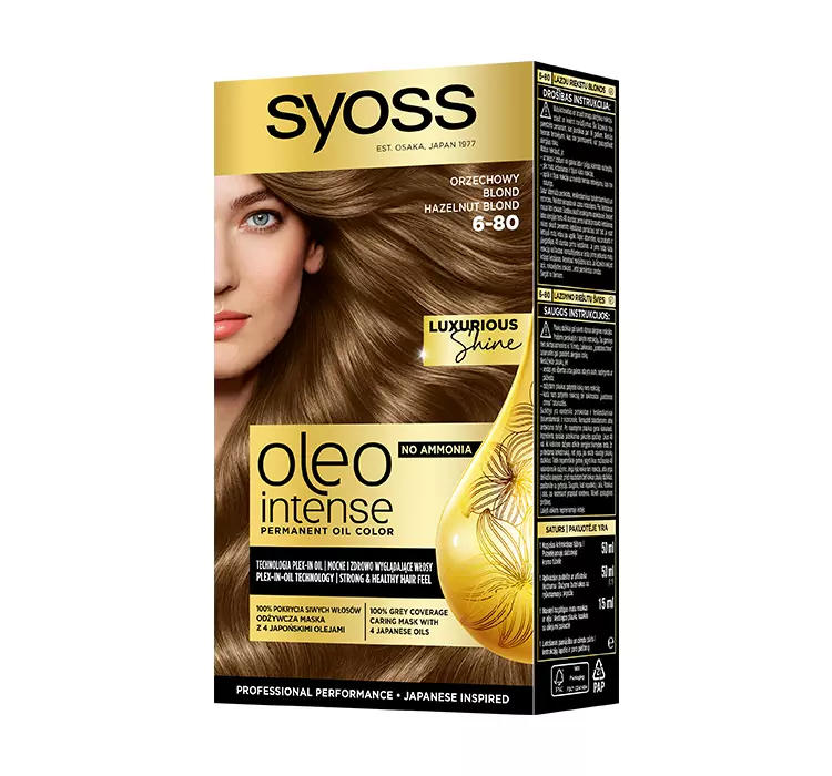 Syoss Oleo Intense 6-80 orzechowy blond