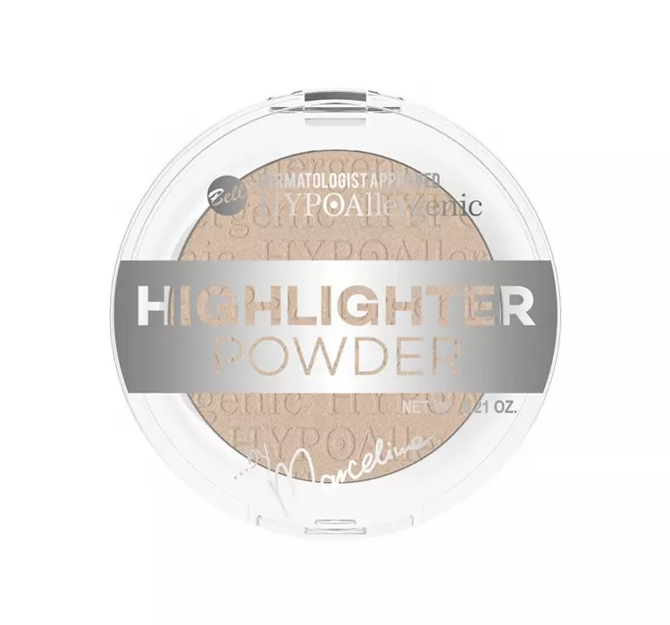 Bell HypoAllergenic Face&Body Illuminating Powder, puder rozświetlający do twarzy i ciała 01, 6 g