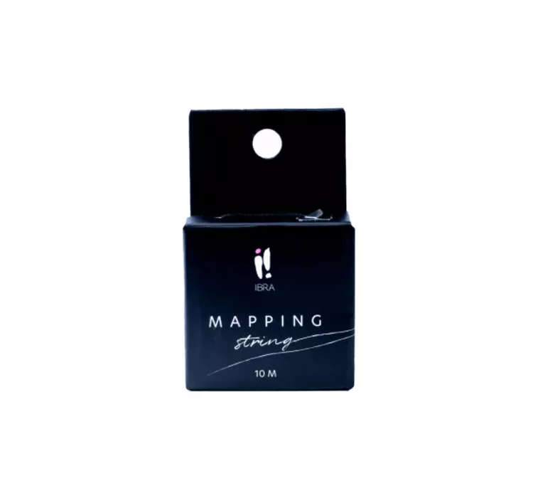 IBRA IBRA NIĆ BARWIĄCA  MAPPING STRING BLACK 5907518391086