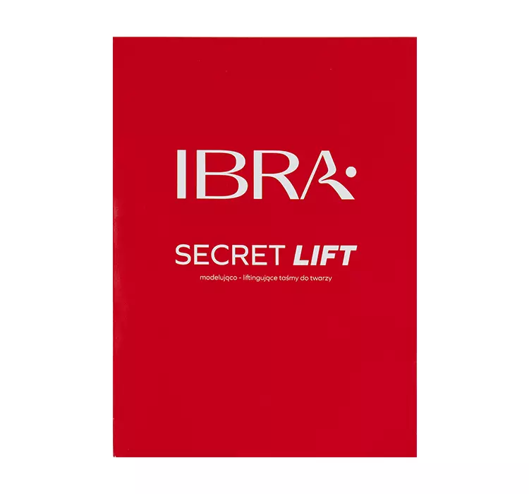 Ibra - Secret Lift - Modelująco-liftingujące taśmy do twarzy - Beżowe - 40 sztuk